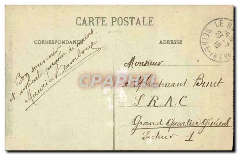 Catedral de Rouen — Vista geral — C.P. - 183 - Verso
