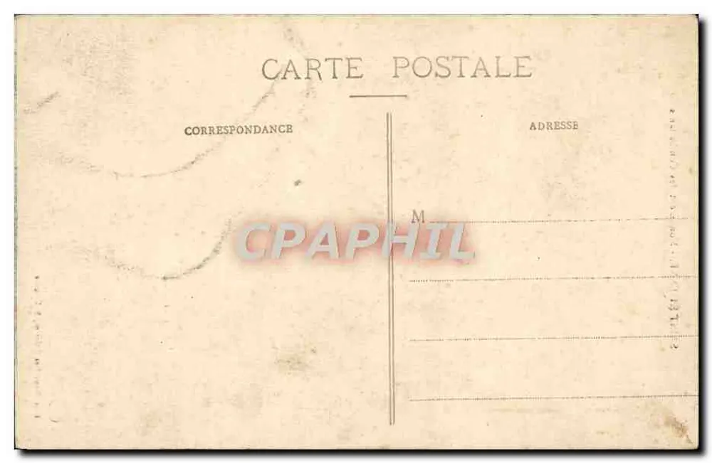 Saint-Étienne — Denkmal der Kämpfer — unbekannter Verlag, Seriennummer nicht sichtbar - Rückseite