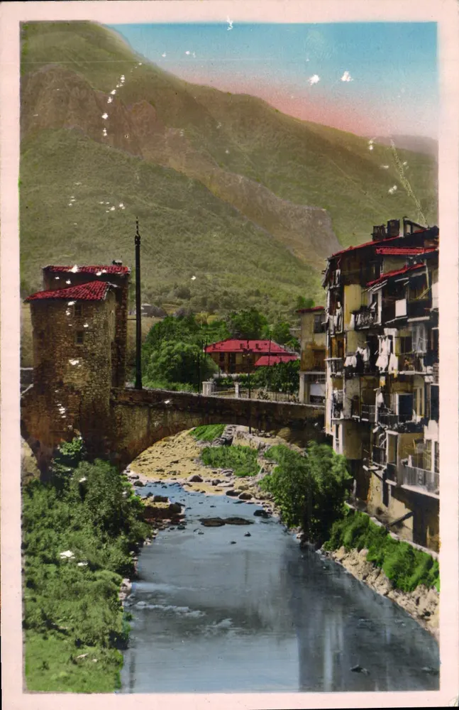 Sospel — Der Alte Brücke über die Bevera — Editions MALO - Vorderseite