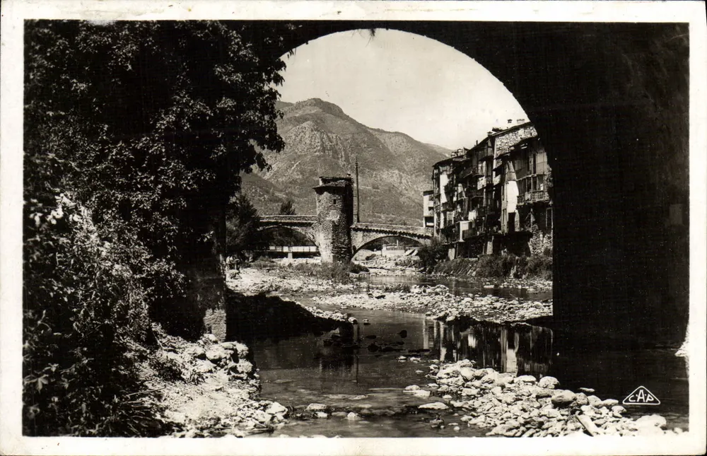 Sospel — Der alte Brücke und die Bévéra — C.A.P. (Verlag) - Vorderseite