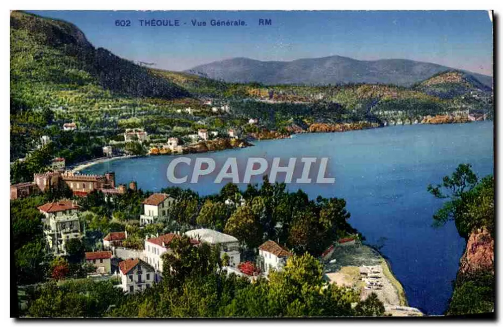 Théoule - Vista Geral — RM — Rostan & Munier, Nice - Frente