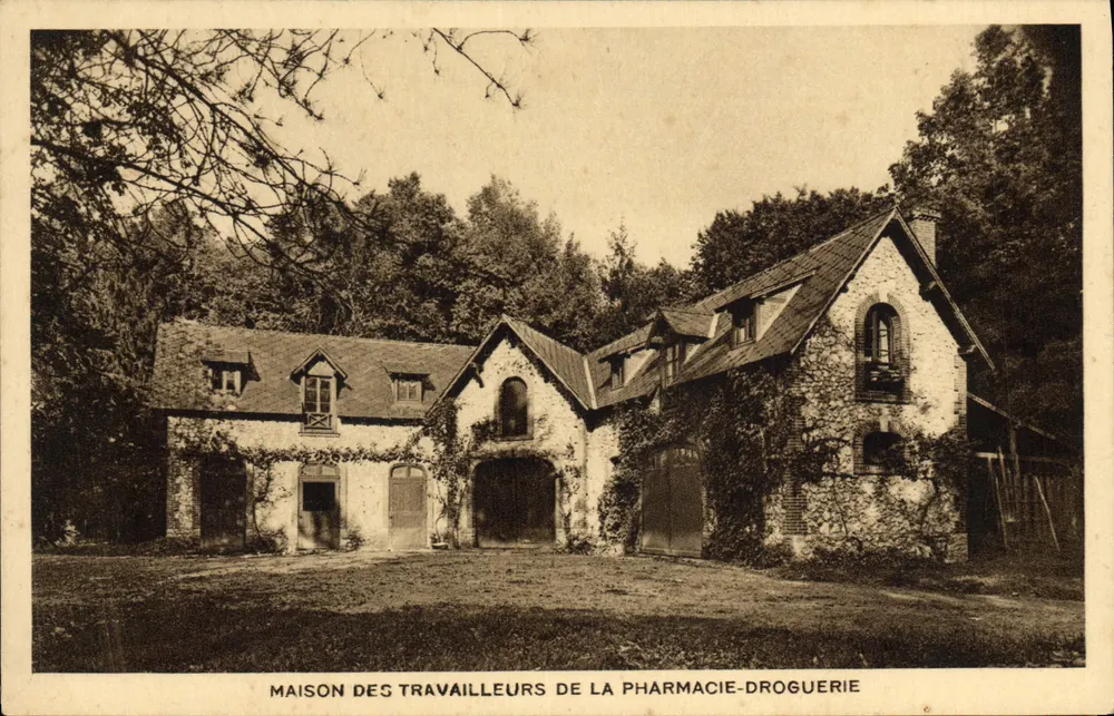 Arbeiterhaus der Apotheke-Drogerie — Garette (Côte-d'Or) — Sonderausgabe des Hauses - Vorderseite