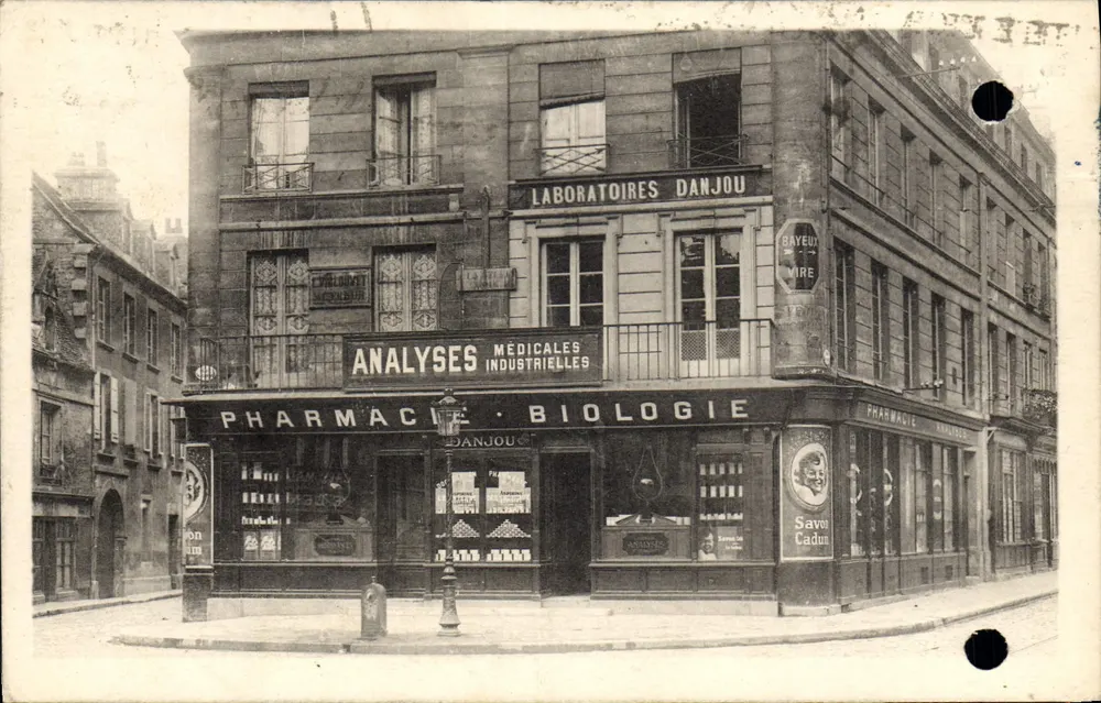 Laboratorien Danjou — Medizinische und industrielle Analysen — Caen - Vorderseite