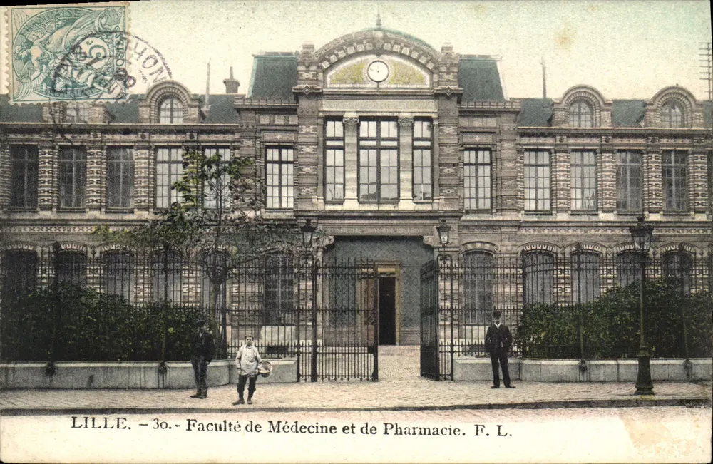Lille - Fakultät für Medizin und Pharmazie — F. L. - Vorderseite