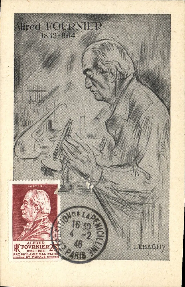 Alfred Fournier — 1832-1914 — Sanitäre und moralische Prophylaxe — Verlag LEMAGNY - Vorderseite