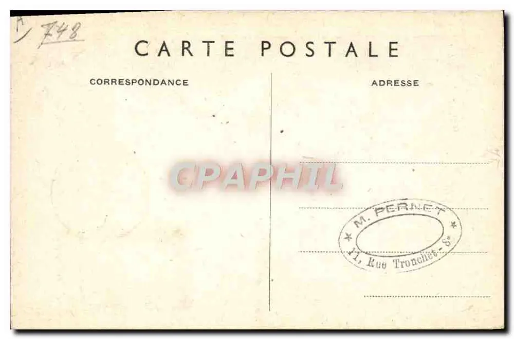 Alfred Fournier — 1832-1914 — Sanitäre und moralische Prophylaxe — Verlag LEMAGNY - Rückseite