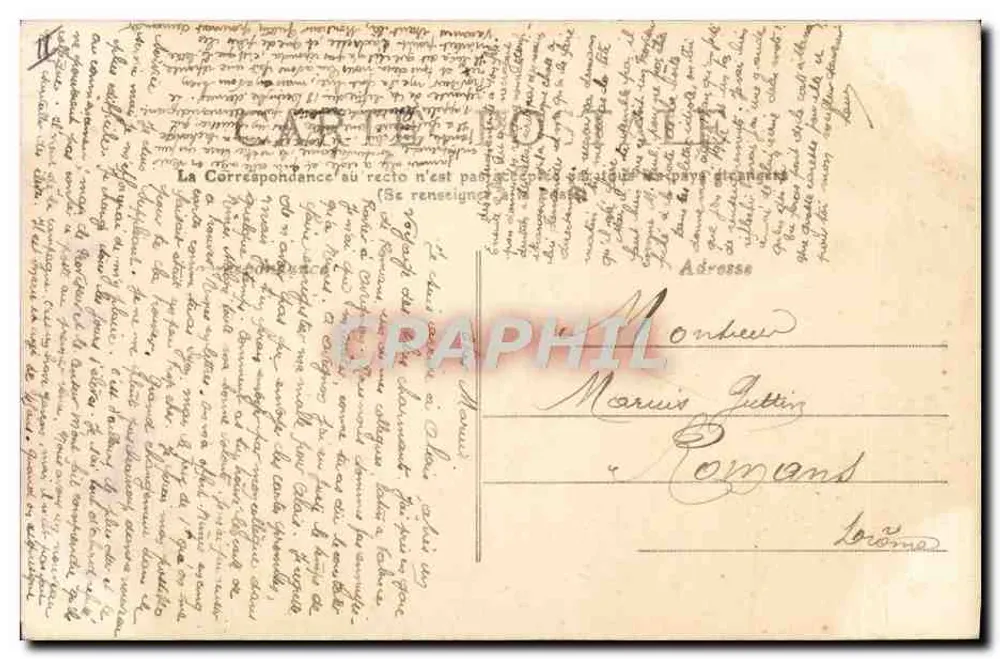 Alaïs — Denkmal des Großen Pfarrers am Eingang zum Bosquet - Rückseite