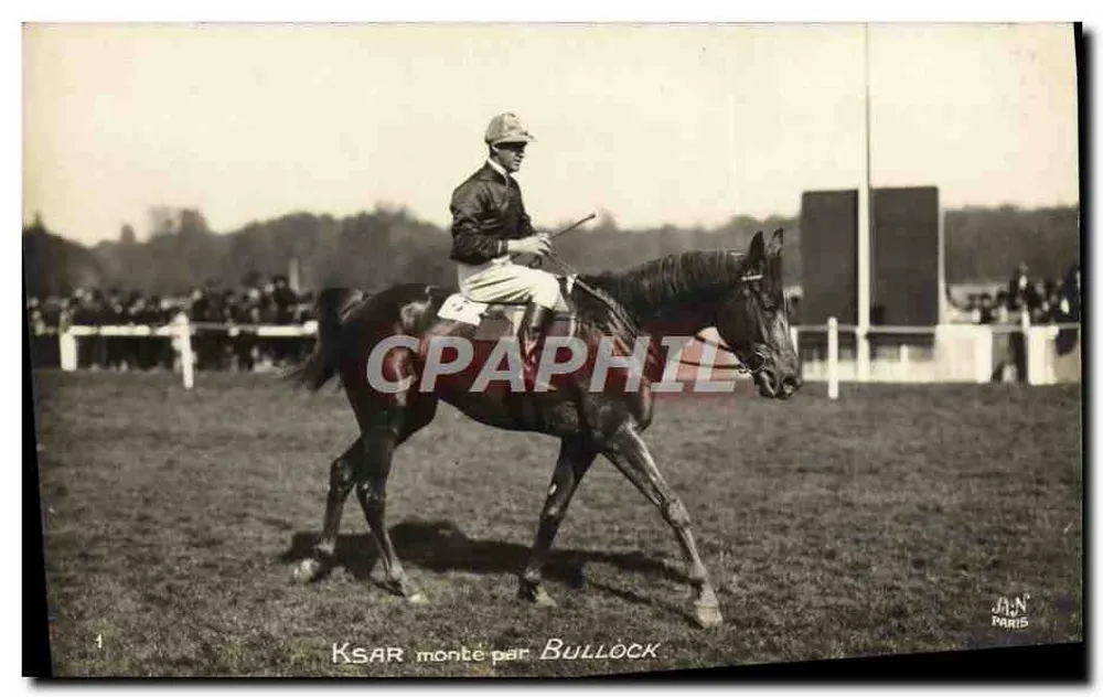 KSAR montado por BULLOCK — corrida de cavalo — J.A.N. PARIS - Frente