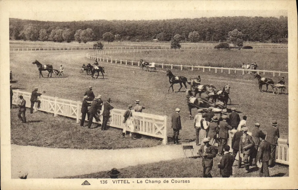 VITTEL - O Campo de Corridas — editor ARA, n° 136 - Frente