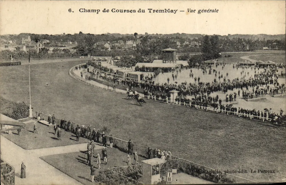 Rennplatz von Tremblay — Allgemeiner Blick — Foto-Verlag Le Perreux - Vorderseite