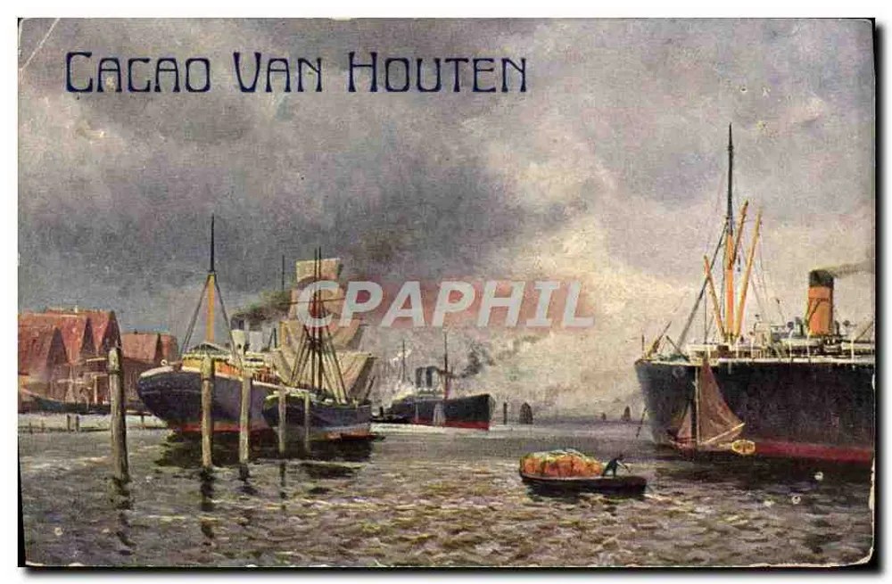 Cacao Van Houten — Publicidade comercial — Cacao Van Houten - Frente