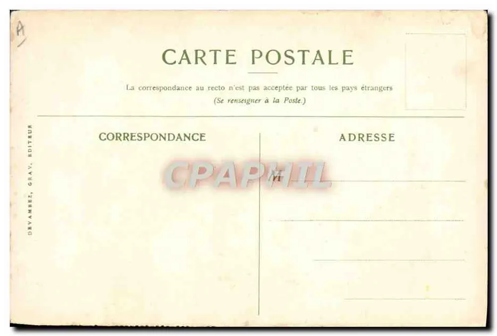 Nahe Majunga — Madagaskar — Compagnie des Messageries Maritimes - Rückseite
