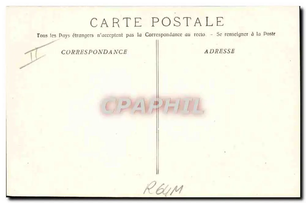 Marseille - Segelboot im Mistral-Wind — Nach R. Dumont-Duparc, Marinemaler — Phototypie E. Lacombe, Marseille - Rückseite
