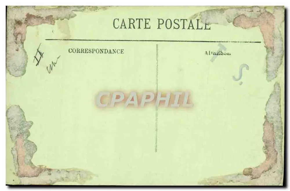 Marselha — Remoquete saindo do Porto — LL, n° 206 - Verso