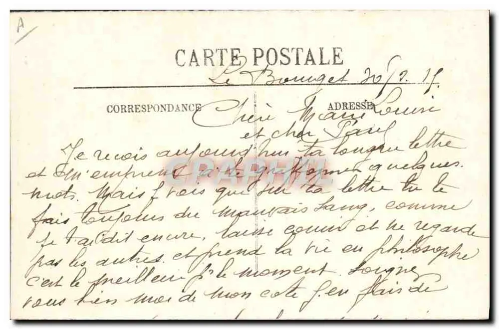 Le Tréport — Barco de reboque passando pelas comportas — LL - Verso