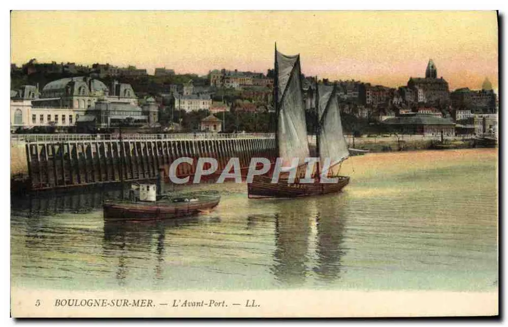 Boulogne-sur-Mer — L'Avant-Port — LL. - Vorderseite