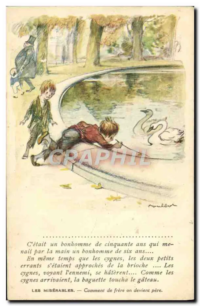 Les Misérables — Wie ein Bruder zum Vater wird — Némi Chacron, Paris - Vorderseite