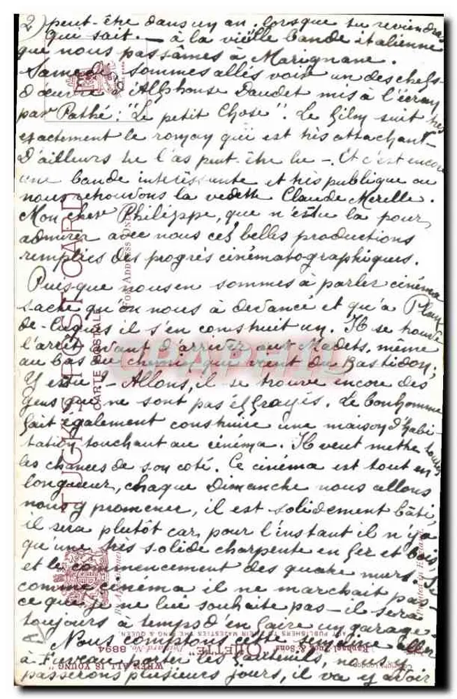 Kleine Mädchen im gelben Badeanzug — Strand — Agnes Richardson, n°15 - Rückseite