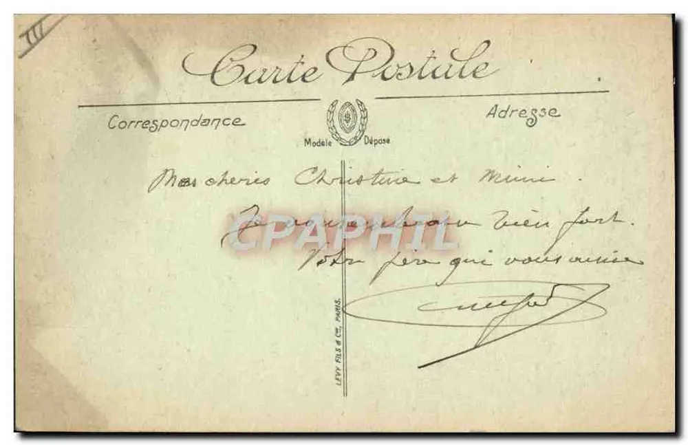 Tipos de Auvergne — A Bourrée — LL. - Verso
