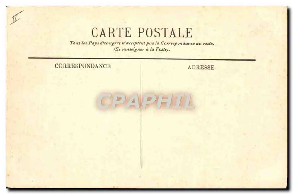 Tipos da Auvergne — A Bourrée — LL. - Verso
