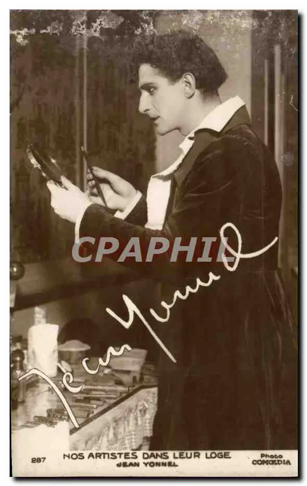 Nossos Artistas em Seu Quarto — Jean Yonnel — Photo Comédia n°287 - Frente