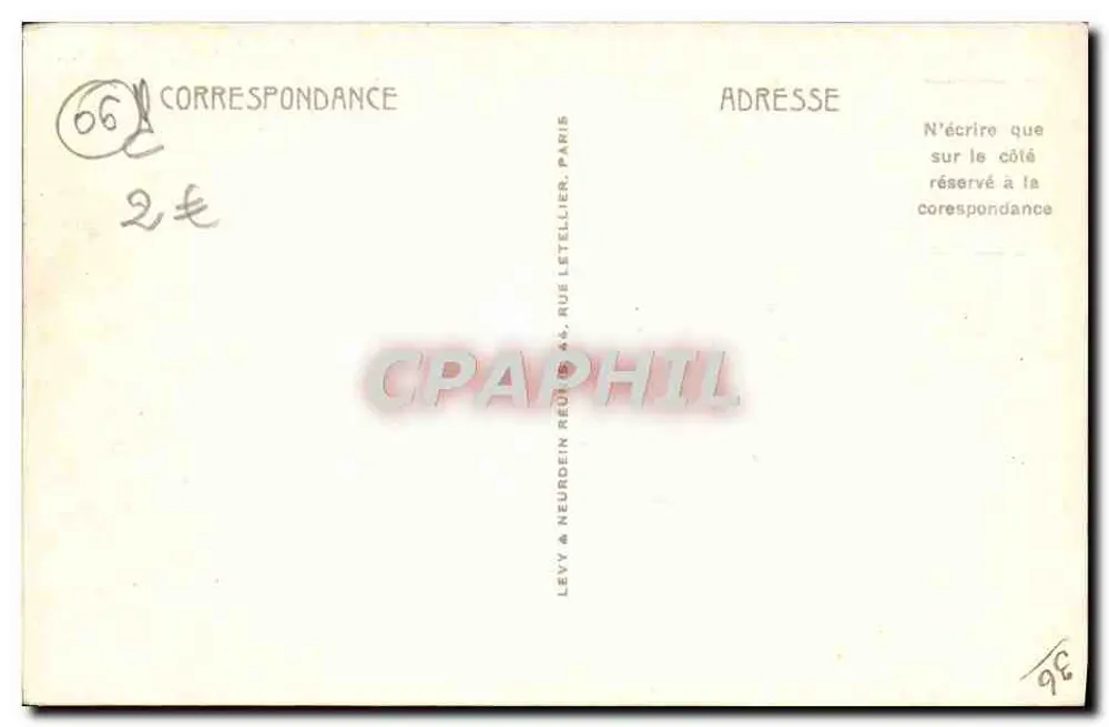 Estérel — Théoule Supérieur — Die Pointe de la Galère — LL - Rückseite