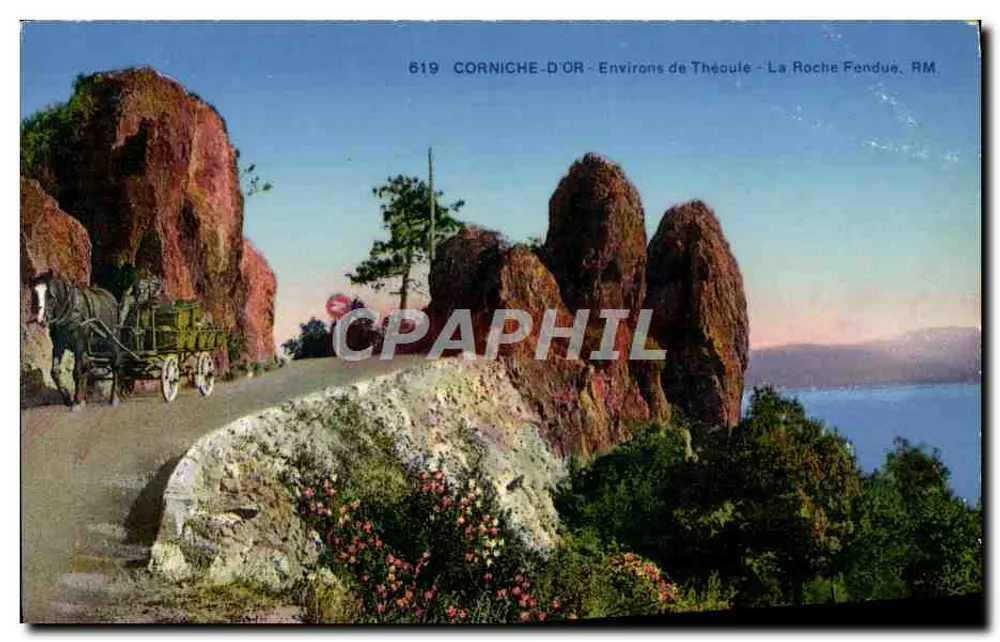 La Roche Fondue - Corniche d'Or - Umgebung von Théoule, RM - Vorderseite