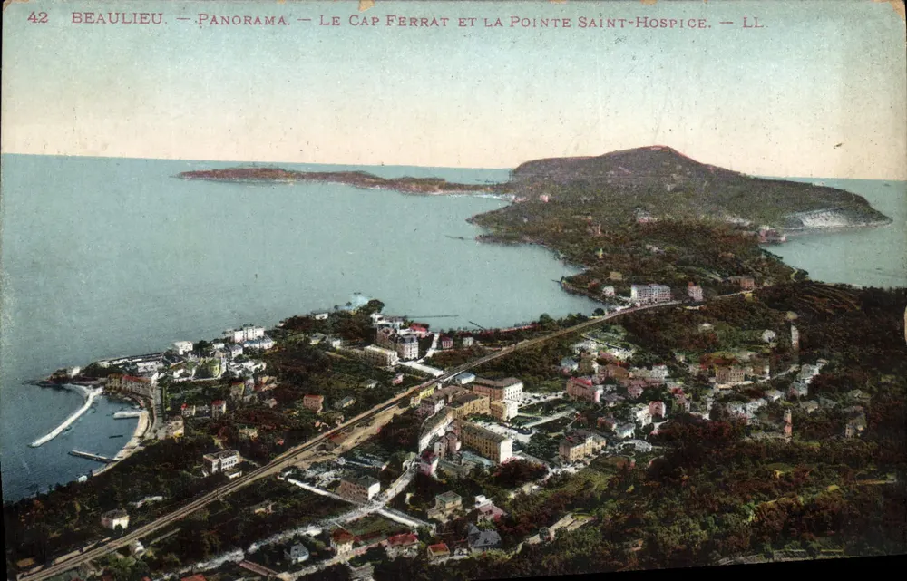 Beaulieu — Panorama — Cap Ferrat und Pointe Saint-Hospice — LL. — N°42 - Vorderseite