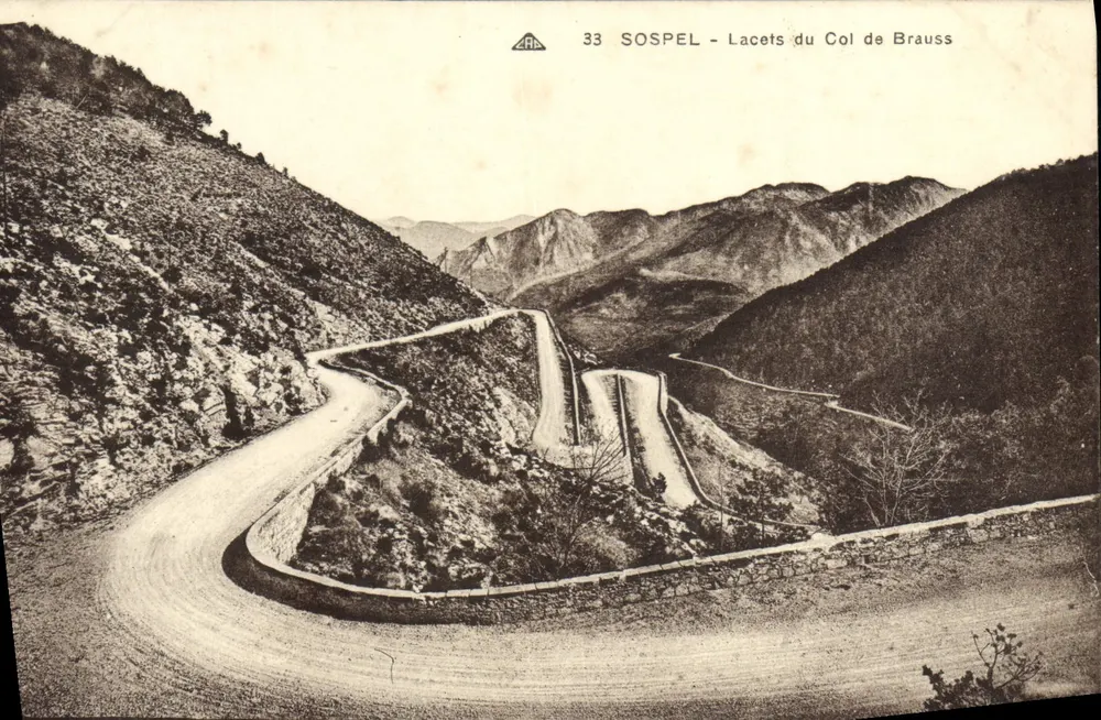SospeL - Lacets do Col de Brauss — CPAPHIL - Frente
