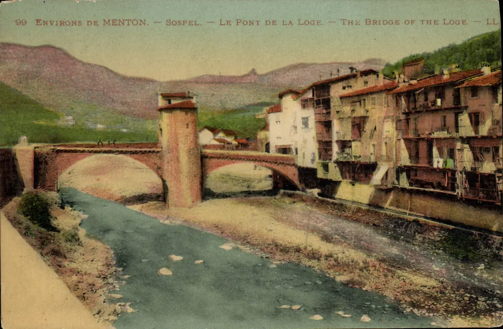 Sospel — Die Brücke der Loge — LL 99 - Vorderseite
