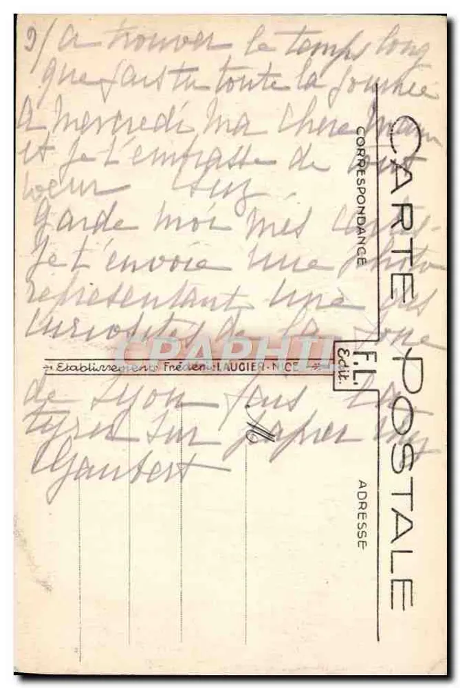 Um Sospedia - Die Kurven der Straße zum Col de Braus - Verlag F. L. - Rückseite