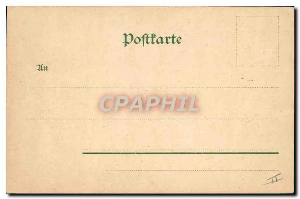 Gottfried von Bouillon — Herói da cavalaria — Kunstanstalt Wilhelm Boehme, Berlim, N°713 - Verso