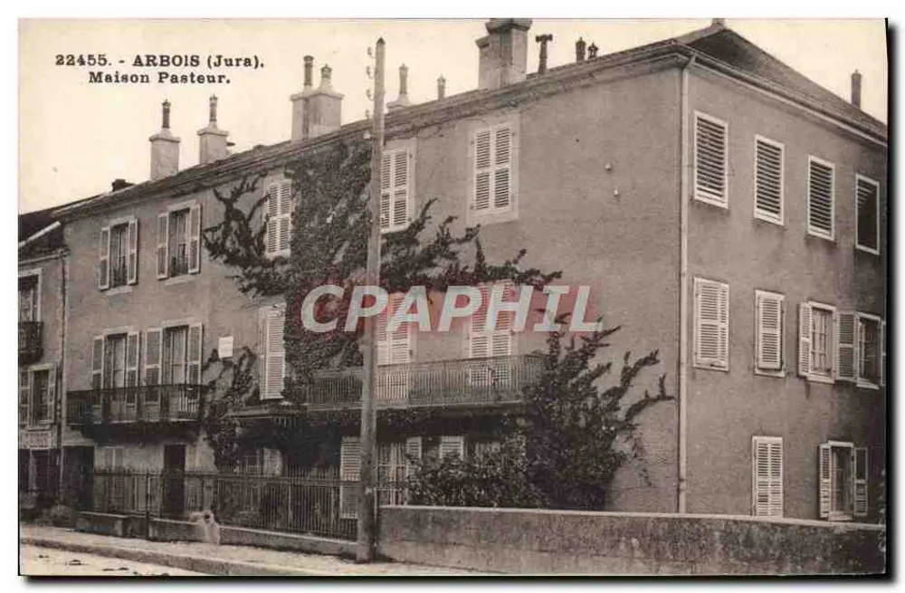 Arbois (Jura) — Casa Pasteur — CPHAPHIL n°22455 - Frente
