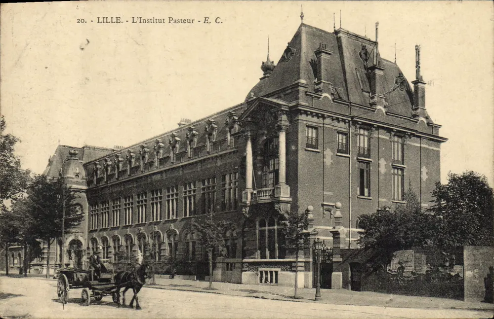 Lille - O Instituto Pasteur - E. C. - Frente