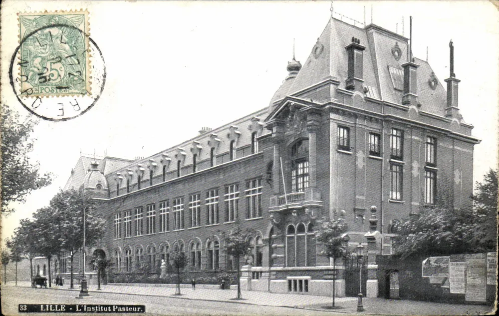 LILLE - O Instituto Pasteur — editor Aqua-Photo & Cie, n°33 - Frente