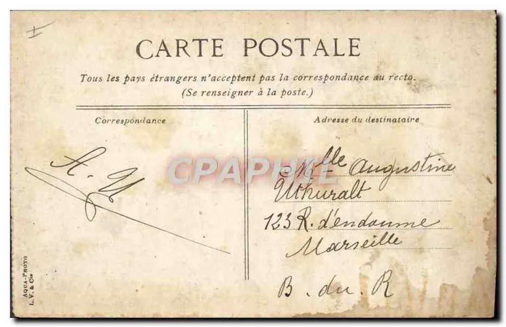 LILLE - O Instituto Pasteur — editor Aqua-Photo & Cie, n°33 - Verso