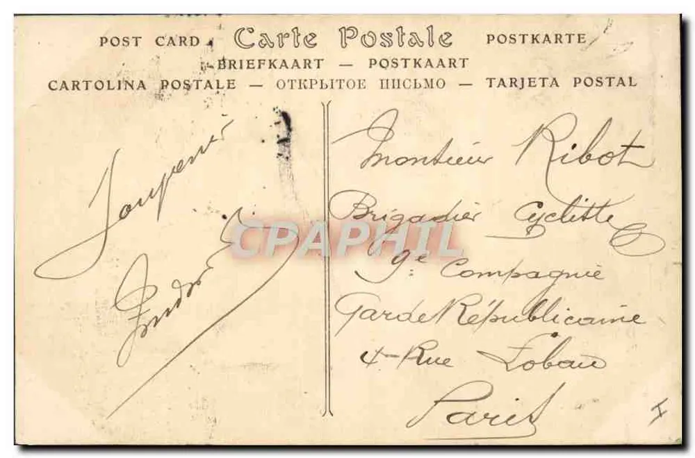 Melun — Monumento Pasteur — ND Pbot. - Verso
