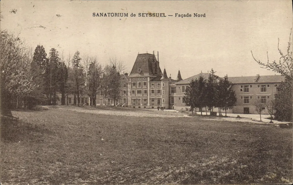 Sanatório de Seyssuel — Facha Norte — Editor: Sanatório de Seyssuel - Frente