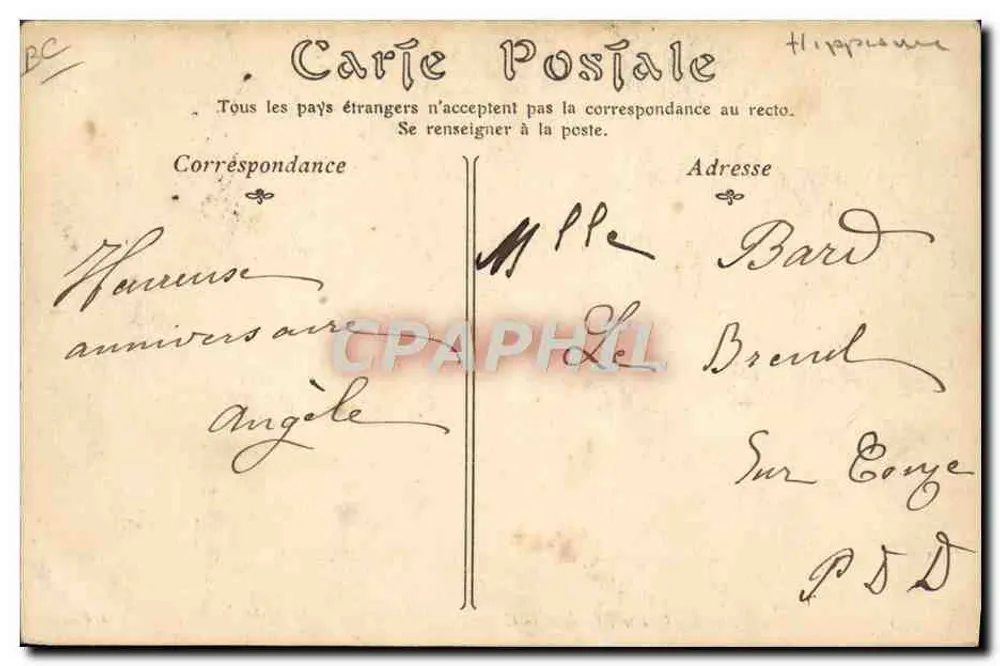 Vichy — Das Rennen, während des Rennens — ND Phot, n°290 - Rückseite