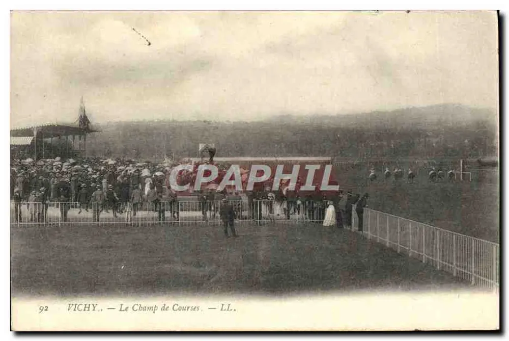 Vichy — O Campo de Corridas — LL. n°92 - Frente
