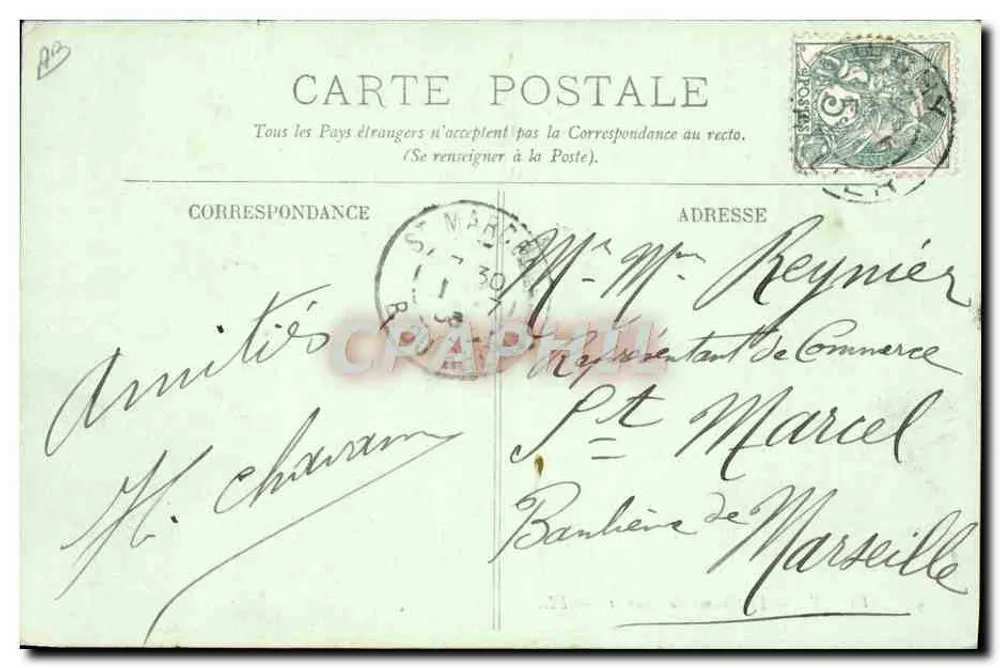 Vichy — O Campo de Corridas — LL. n°92 - Verso