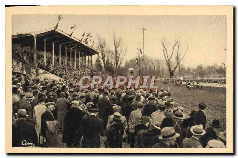 Feurs - Hipódromo - Llegada — Laxe L. Collard, Imprenta - Feurs - Anverso