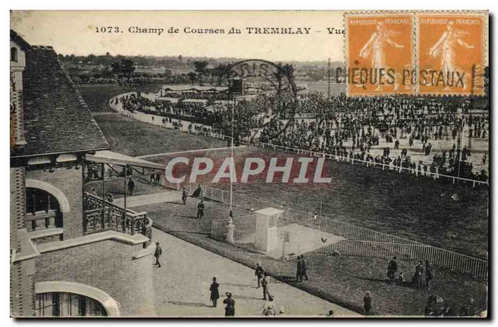 Champ de Courses du TREMBLAY — Vista — Editor: Chèques Postaux - Frente