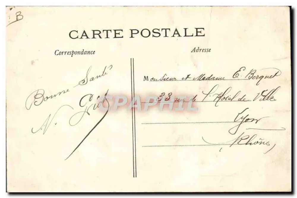 Les Tribunes de Longchamp — Ein Rennetag — Paris, n°718, Verlag Répli Jeune Française - Rückseite