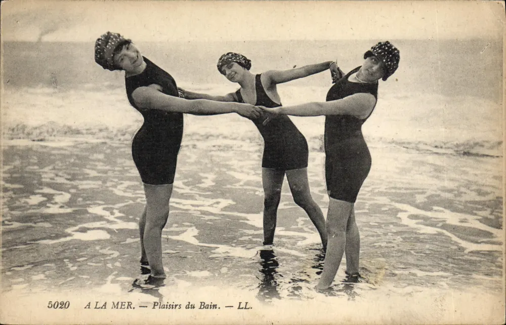 A LA MER — Freuden des Bades — LL. — n° 5020 - Vorderseite