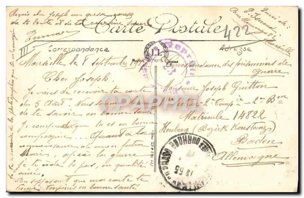 Badeanstalten — Freuden des Bades — LL — n° 5020 - Rückseite