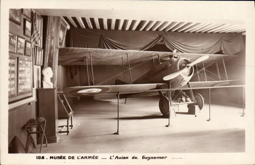 Musée de l'Armée — Das Flugzeug von Guynemer — n°108 - Vorderseite
