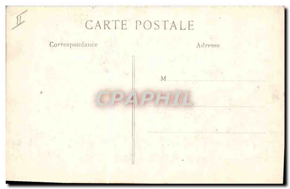 Französisches Flugzeug mit Maschinengewehr — Verfolgung eines Taubes — L. C. H. Paris - Rückseite