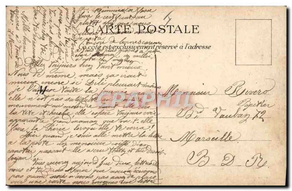 Schussübungen — Stück 2740 — Marius Bar, Photo, Toulon - Rückseite