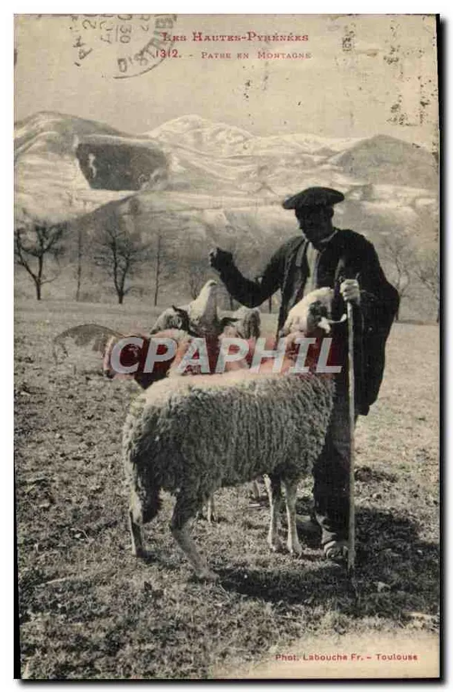 Les Hautes-Pyrénées — Pathe en Montagne — Fot. Labouche Fr. — Toulouse - Frente